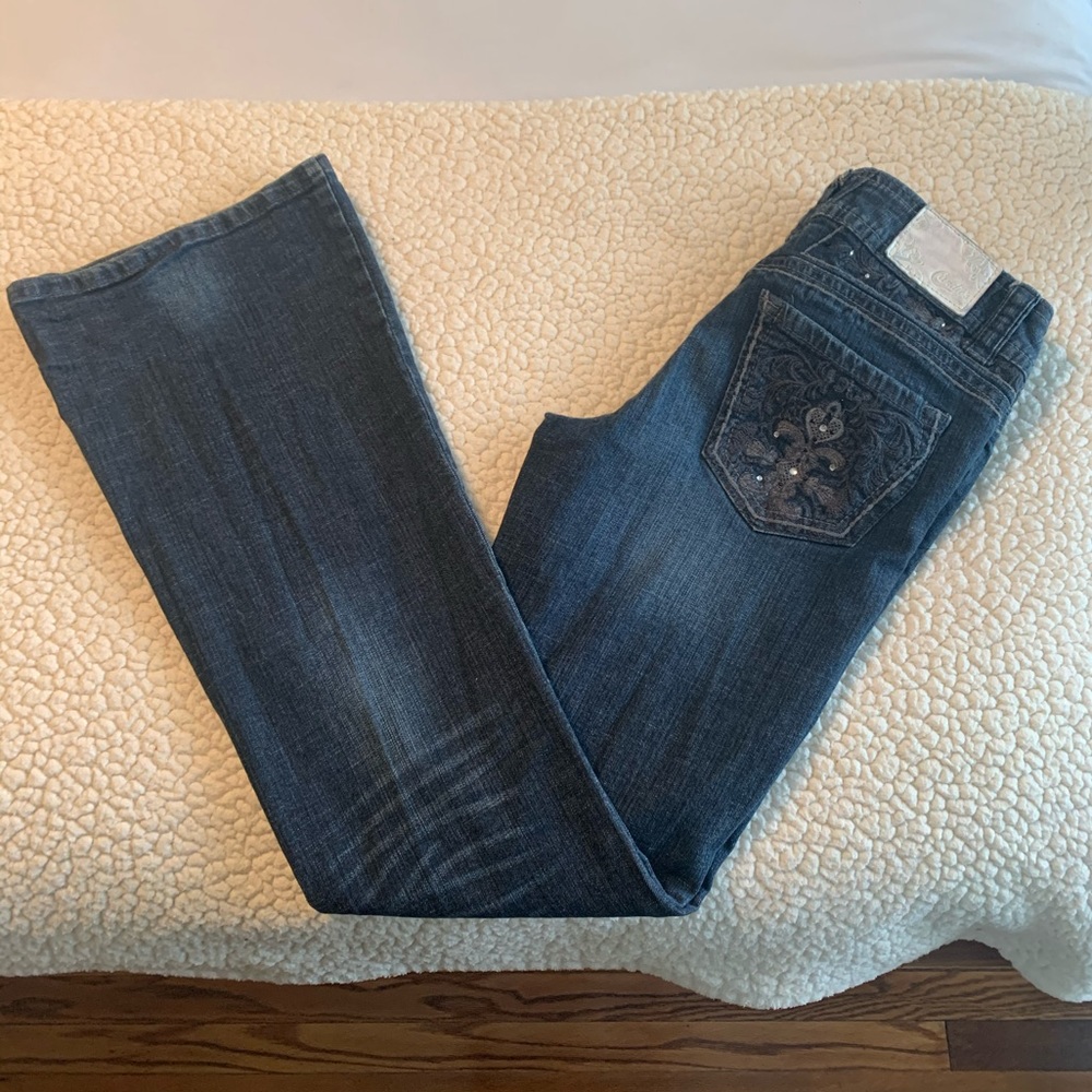 Candies low rise flare jeans